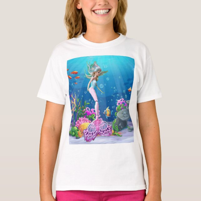 Camiseta Famosa sirena (Anverso)