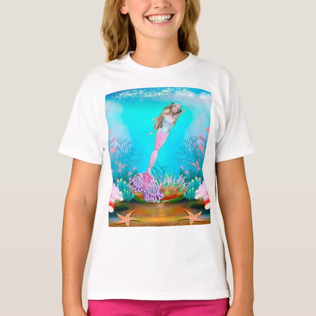 Camiseta Famosa sirena (Anverso)