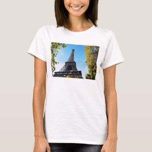 Camiseta Famosa Torre Eiffel en París, Francia