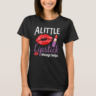 Camiseta Famosas mujeres con lápiz labial Chicas arte de ma