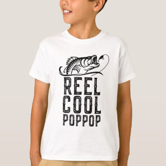 Camiseta Famoso abuelo PopPop Gif de Reel Guay Pop-Pop Fish