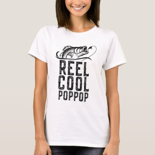 Camiseta Famoso abuelo PopPop Gif de Reel Guay Pop-Pop Fish