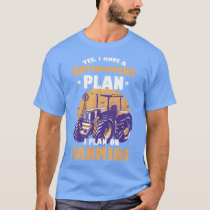 Camiseta Famoso agricultor agricultor Tractor agrícola