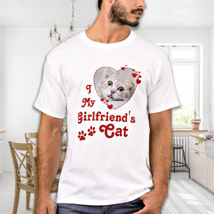 Camiseta Famoso amor al corazón del gato de mi novia Person