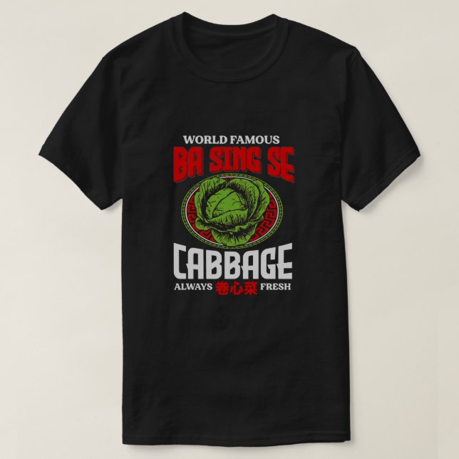 Camiseta Famoso Ba Sing Se Cabbage Regalo Siempre Fresco (Diseño del anverso)