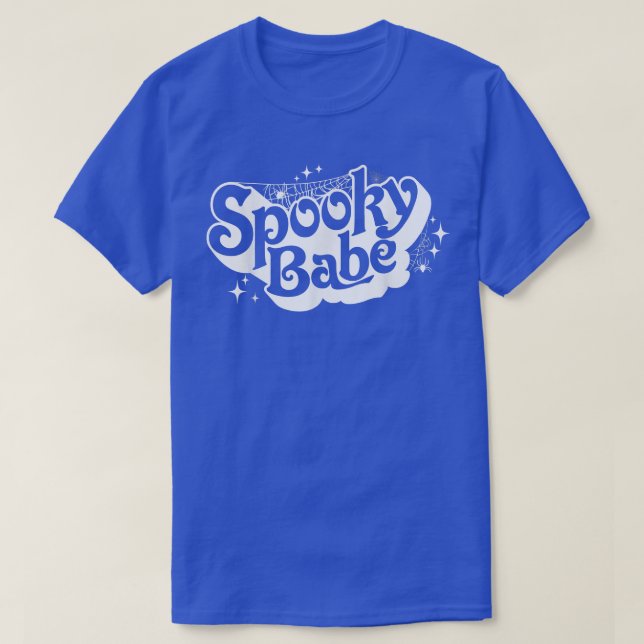 Camiseta Famoso Babe Spooky Spooky Season Funny H al estilo (Diseño del anverso)