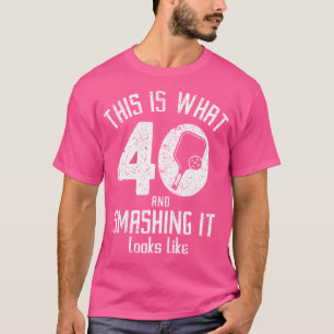 Camiseta Famoso Baloncesto 40º Cumpleaños Amor De 40 Años P