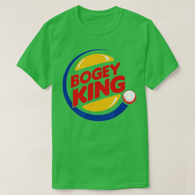 Camiseta Famoso BOGEY KING Regalo Cumpleaños Hombres Mujere (Diseño del anverso)