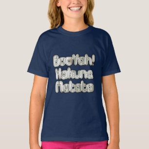 Camiseta Famoso BooYah Hakuna Matata Designer Tee
