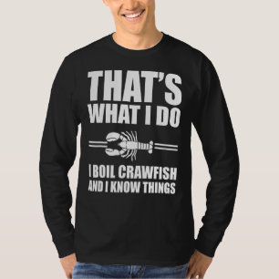 Camiseta Famoso cangrejo de langosta que hierve langosta 1