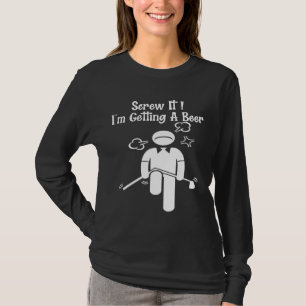 Camiseta Famoso Cerveza Golf Día Padre Día Madre Día Nacimi