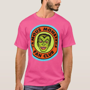 Camiseta Famoso club de fans de los monstruos Drácula