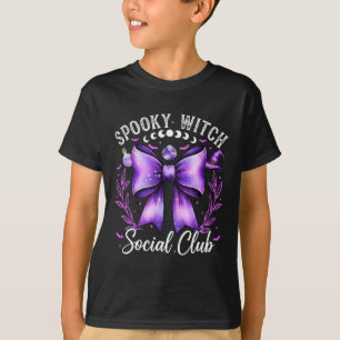 Camiseta Famoso club social de brujas Coquette Funny Hallow