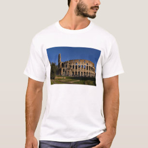 Camiseta Famoso Coliseo en Roma Italia Punto de Interés 2