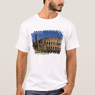 Camiseta Famoso Coliseo en Roma Italia Punto de Referencia 