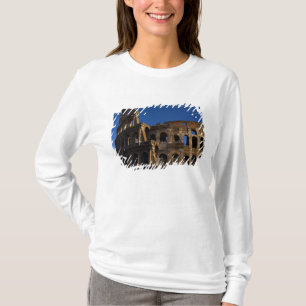 Camiseta Famoso Coliseo en Roma Italia Punto de Referencia