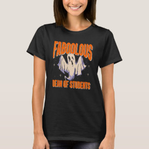 Camiseta Famoso decano de Halloween estudiantil