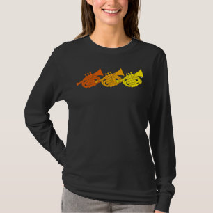 Camiseta Famoso del bronce de Pocket Trumpet