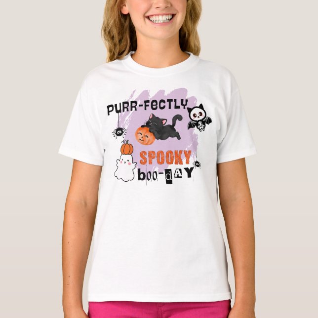 Camiseta Famoso Día de Gato Futbolista Halloween (Anverso)