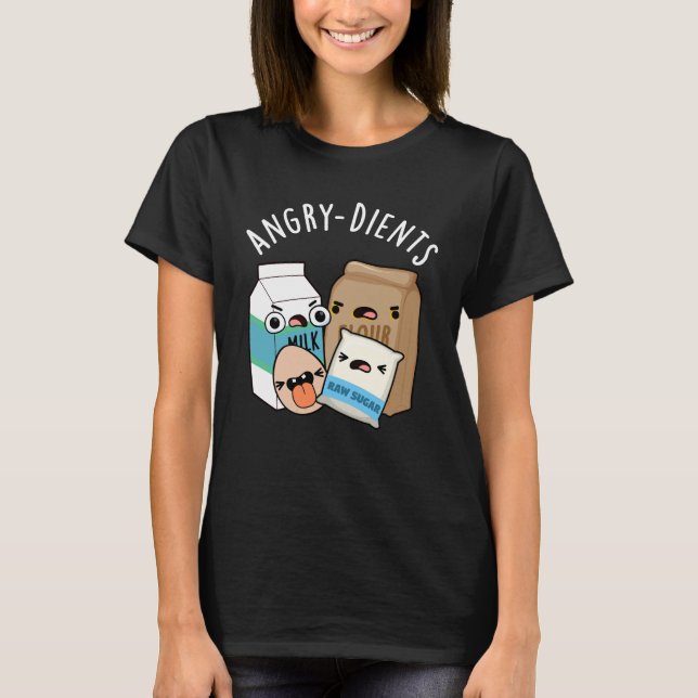 Camiseta Famoso Día de la Muerte, Funny Baking Pun Dark BG (Anverso)