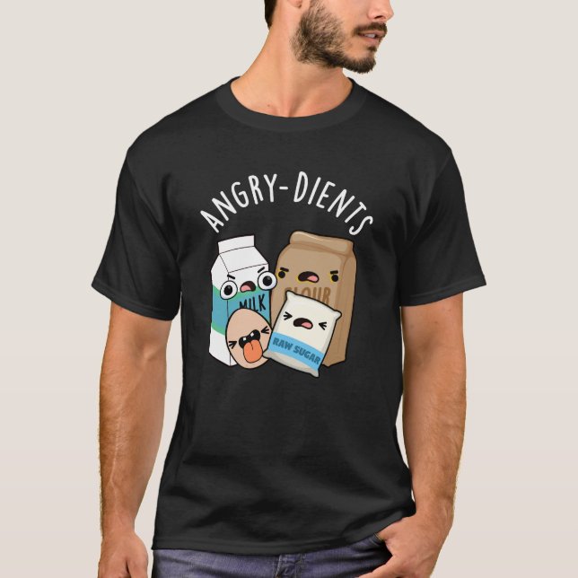 Camiseta Famoso Día de la Muerte, Funny Baking Pun Dark BG (Anverso)