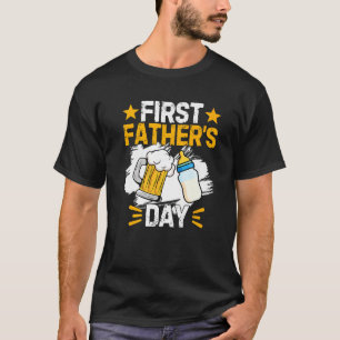 Camiseta Famoso Día del Padre Leche de cerveza Papá Chiste