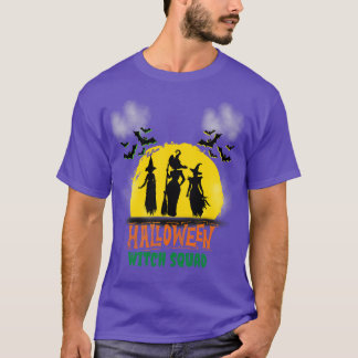 Camiseta Famoso Escuadrón de Brujas Halloween coincidiendo