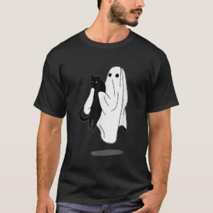 Camiseta Famoso fantasma de Boo sosteniendo Halloween de ga