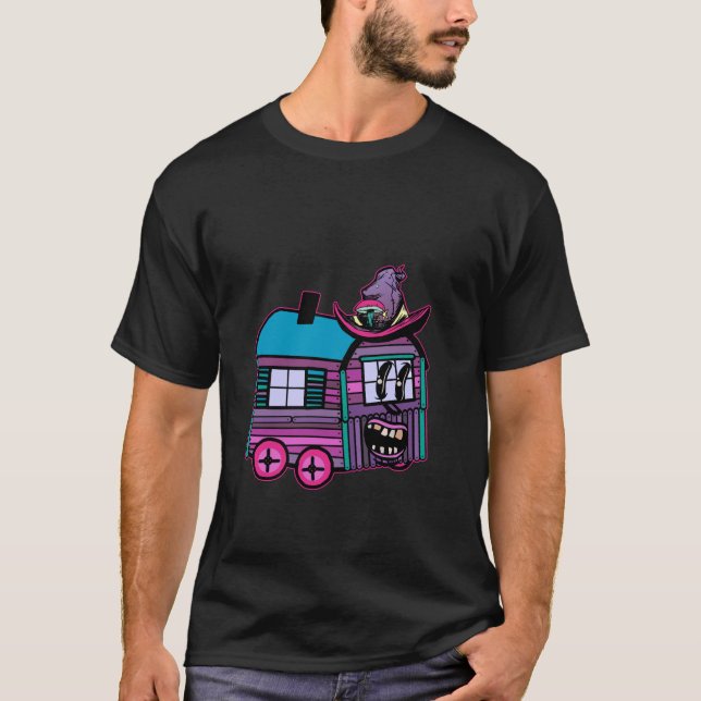 Camiseta Famoso Fantasma De Camión De Construcción De Hallo (Anverso)