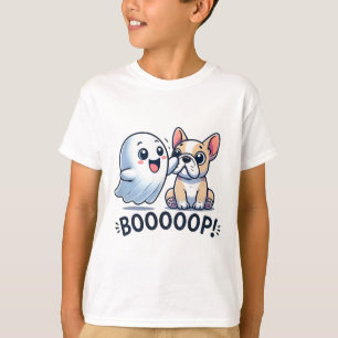 Camiseta Famoso Fantasma Fantasma Bulldog francés Boop Easy