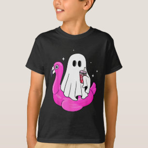 Camiseta Famoso Flamingo Float Pool Spooky Summer Summ