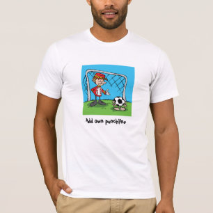 Camiseta Famoso futbolín El portero del fútbol personalizad