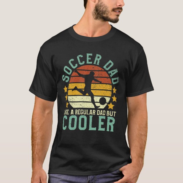 Camiseta Famoso futbolista y padre fanático (Anverso)