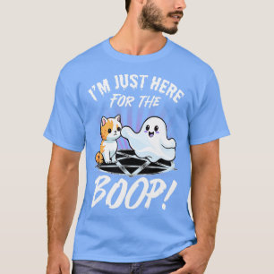 Camiseta Famoso gato Boop Pun Fantasma Halloween Halloween