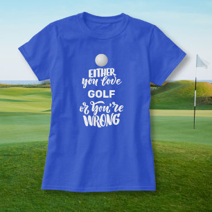 Camiseta Famoso Golf Love Golfing, Golfer