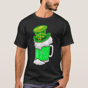 Camiseta Famoso Gorra irlandés de cerveza Shamrock St Patri
