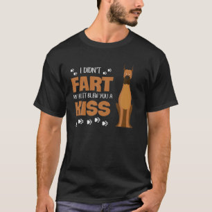 Camiseta Famoso Gran Danés No Me Mí El Butt Te Golpeé Un K
