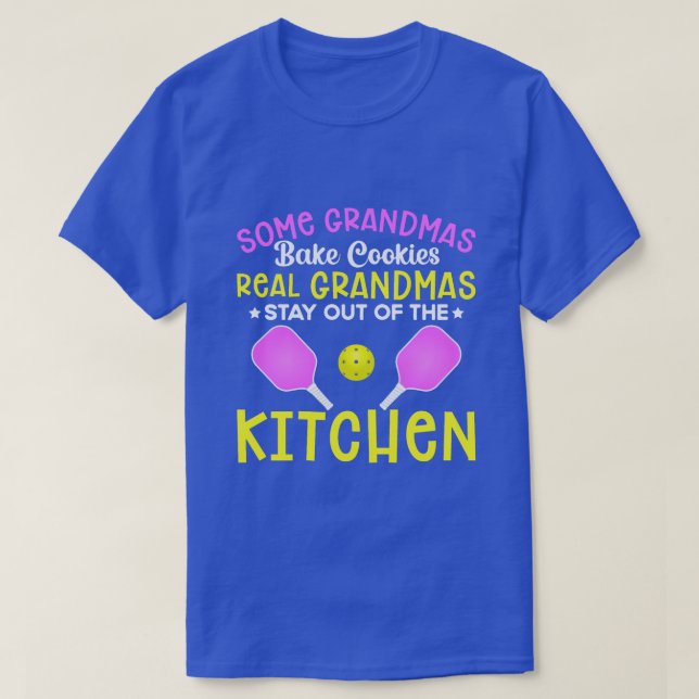 Camiseta Famoso Grandma Sport Lover Abuela Pickleball (Diseño del anverso)