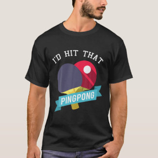 Camiseta Famoso Guay Ping Pong Table Tennis Gift Idea Mujer