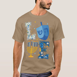 Camiseta Famoso Hanukkah Chanuka Love 