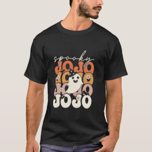 Camiseta Famoso Jojo Funny Mom Halloween Ghost Witch Bat T
