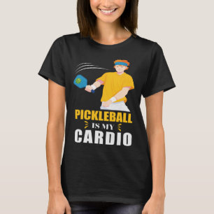 Camiseta Famoso jugador de baloncesto con palas de pickleba