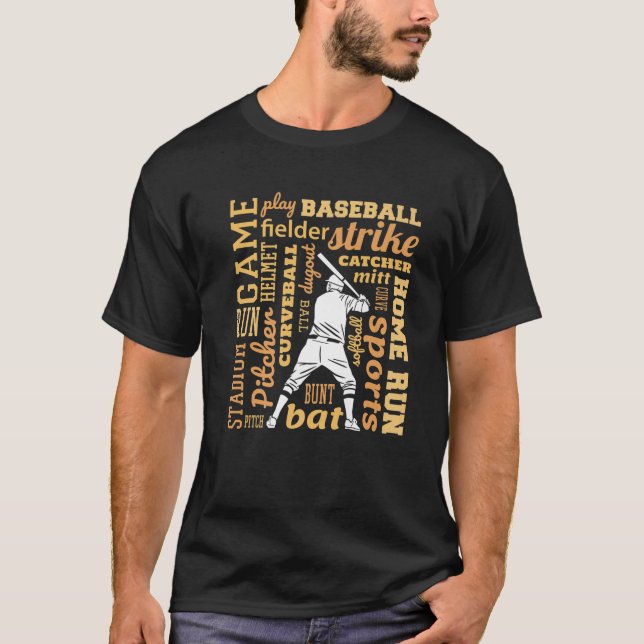 Camiseta Famoso Jugador De Béisbol Y Citas, Guay Baseball G (Anverso)