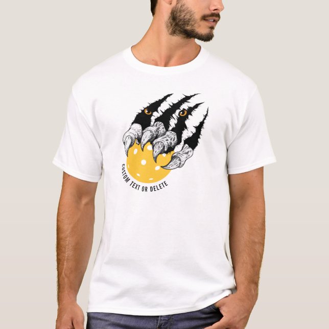 Camiseta Famoso jugador de bolas de pólbol Monstruo Bebida  (Anverso)