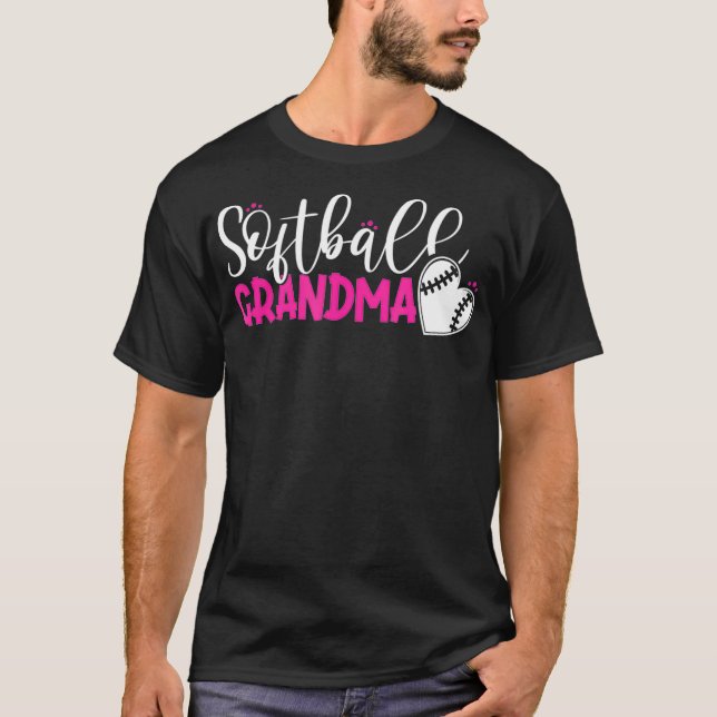 Camiseta Famoso jugador de Softball Novedad Gif (Anverso)
