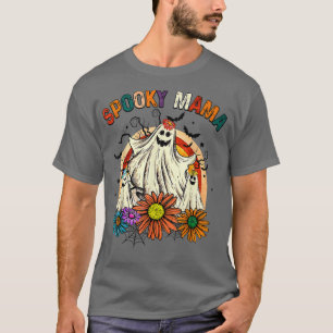 Camiseta Famoso mamá Fantasma Fantasma Halloween Disstume G
