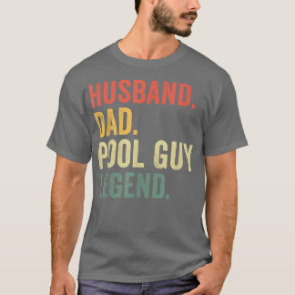 Camiseta Famoso Marido De Natación Piscina Piscina Guy Lege