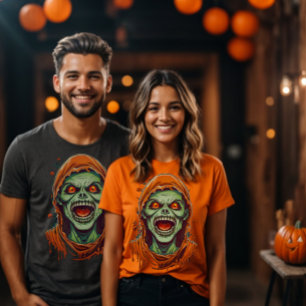 Camiseta Famoso monstruo zombi de Halloween