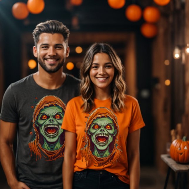 Camiseta Famoso monstruo zombi de Halloween (Halloween zombie monster)