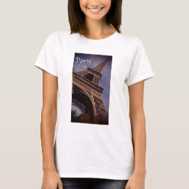 Camiseta Famoso monumento en la Torre Eiffel de París